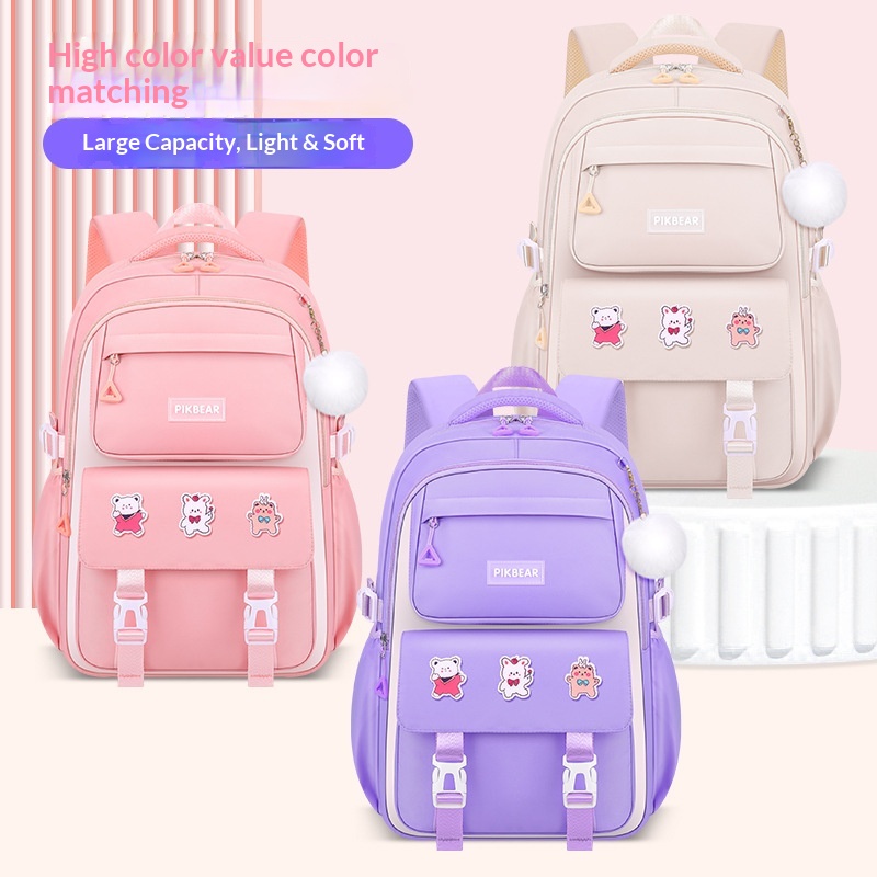 Interior Design Handbook - Pikbear Tas Sekolah Kawaii Set Tas
