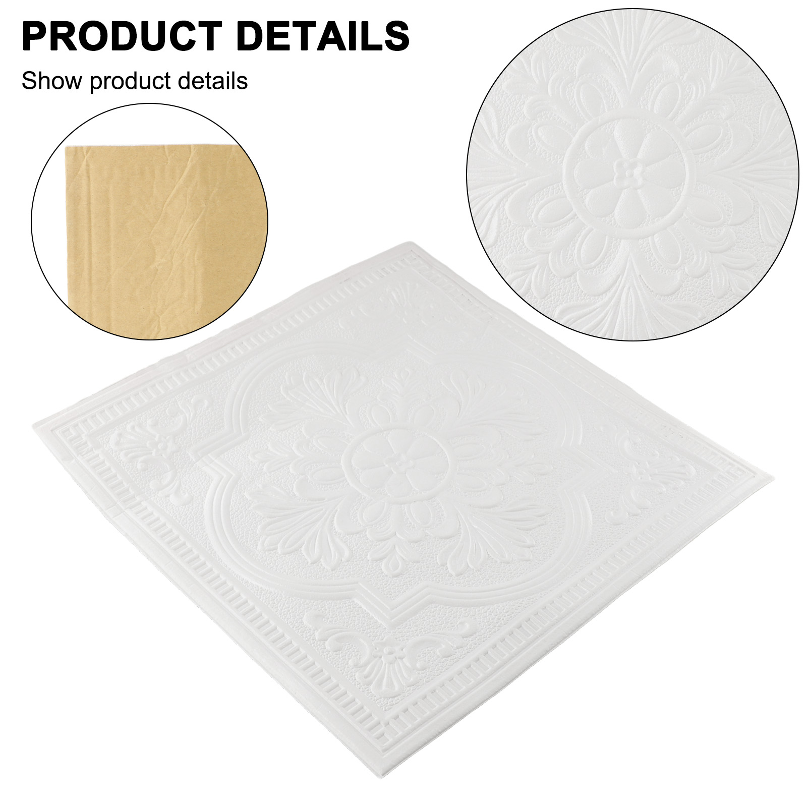Wall Panel 3D Texture - Panel Dinding Busa Tekstur Batu 3D