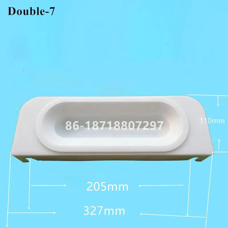Travertine Tray Oval - Baki Tetes Air Putih Aksesori Baskom