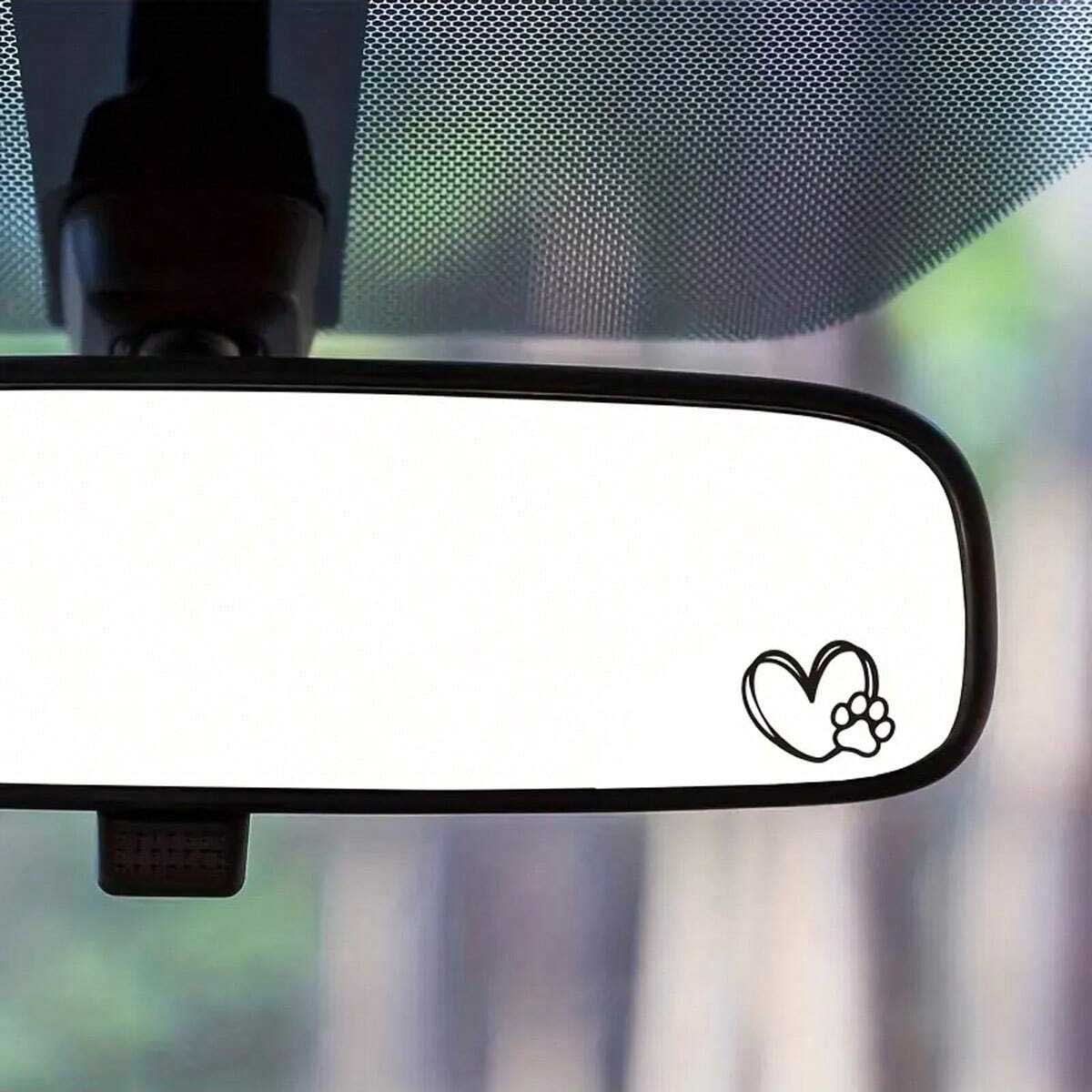 Interior Design Journal - 2 Buah Stiker Kaca Spion Cetak