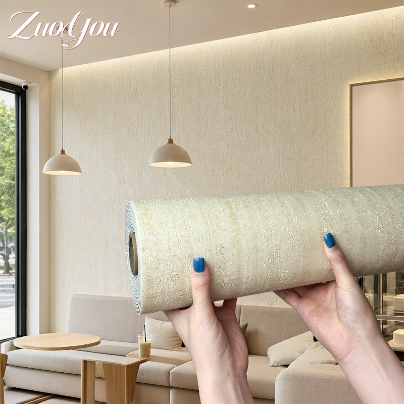 Wall Panel 3D Texture - Wallpaper Perekat Sendiri Batu Travertine Romawi