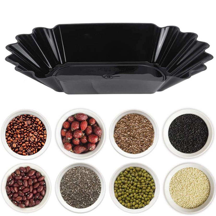 Travertine Tray Oval - Nampan Sampel Biji Kopi Wadah Penyimpanan