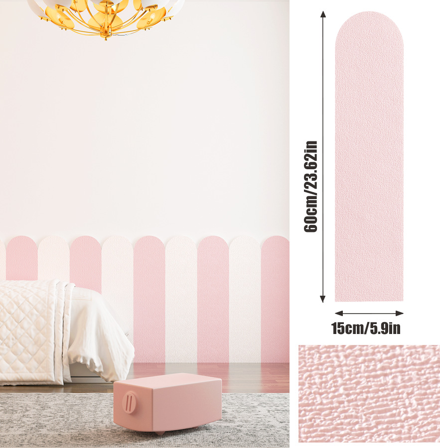 1/3/5pcs Stiker Dinding Tanah  - Wall Panel 3D Texture ulasan dan harga