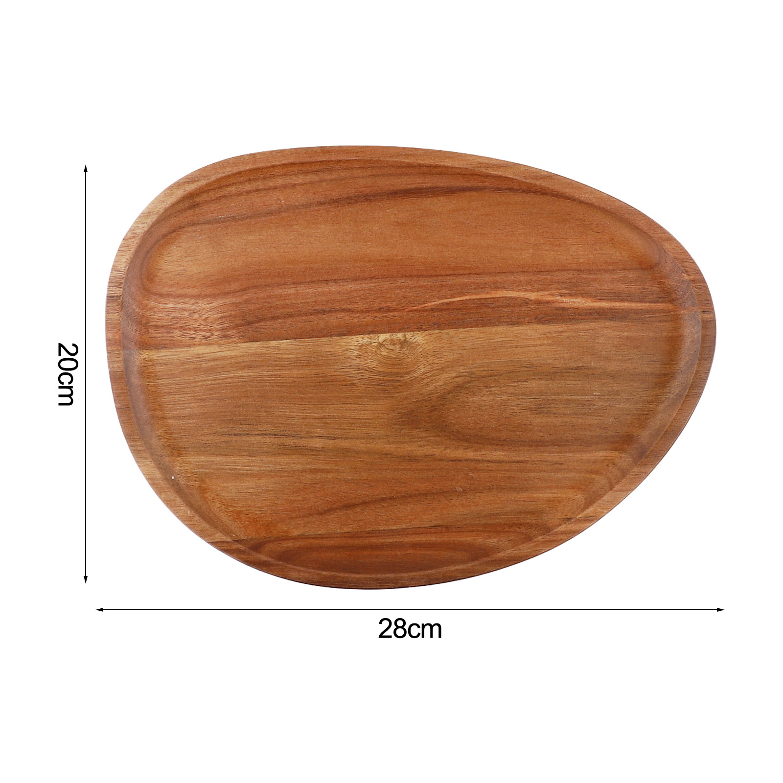 Piring Makan Kayu Oval Tidak B - Travertine Tray Oval ulasan dan harga