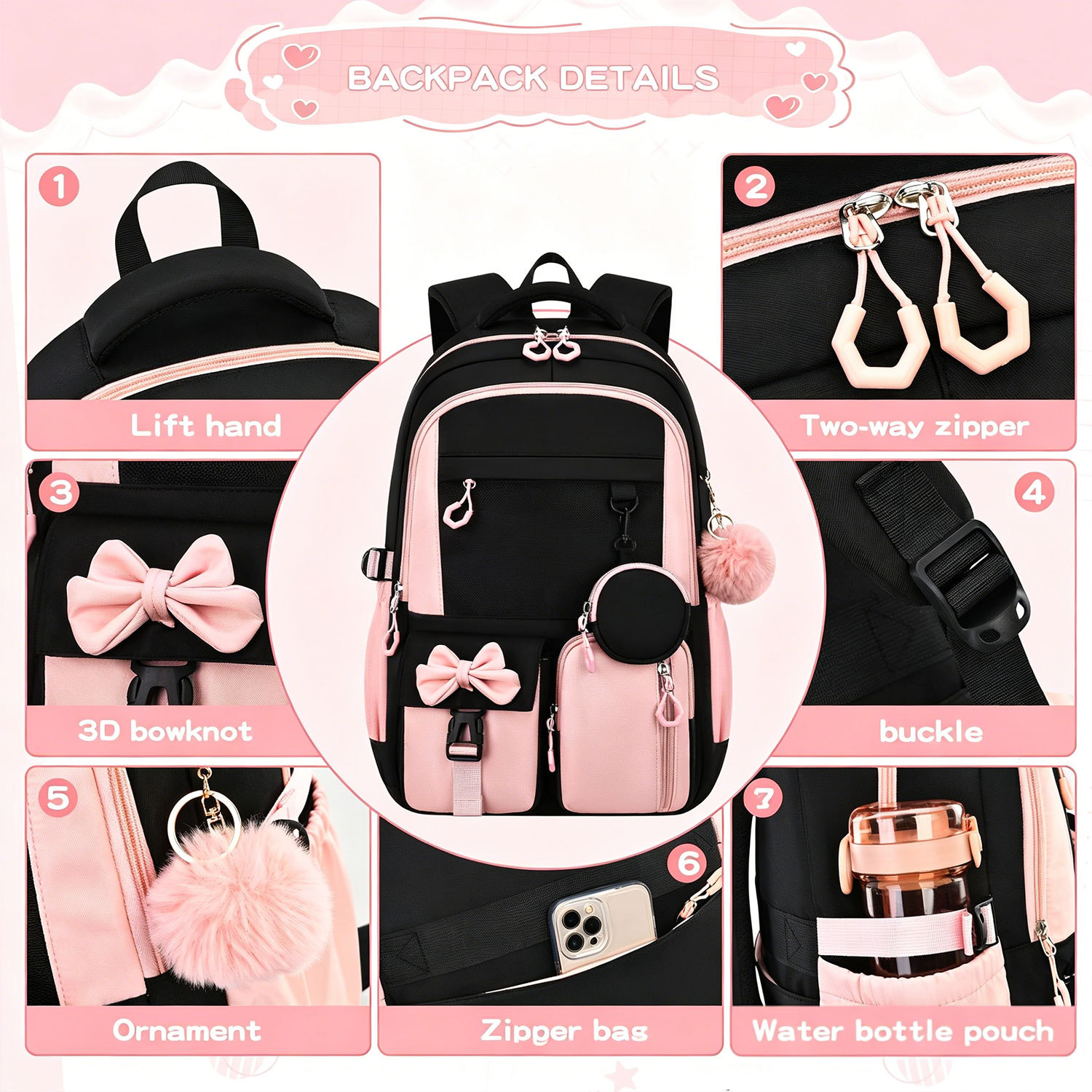 Set Tas Sekolah Anak Perempuan - Interior Design Handbook ulasan dan harga