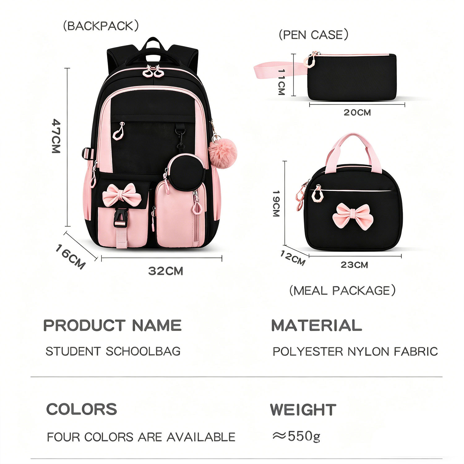 Set Tas Sekolah Anak Perempuan - Interior Design Handbook ulasan dan harga