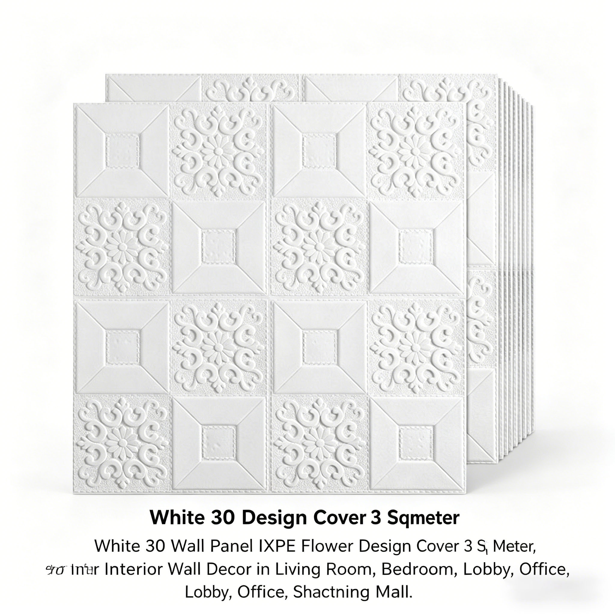 1-10 Paket Panel Dinding 3D 12 - Wall Panel 3D Texture ulasan dan harga
