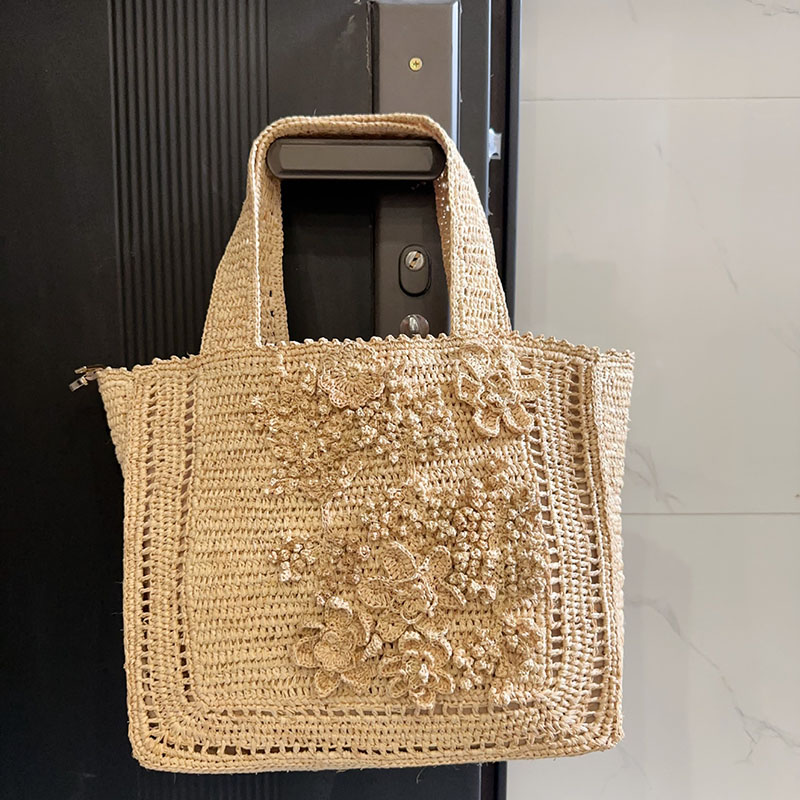Tas Tote Anyaman Bunga Musim P - Interior Design Bali ulasan dan harga