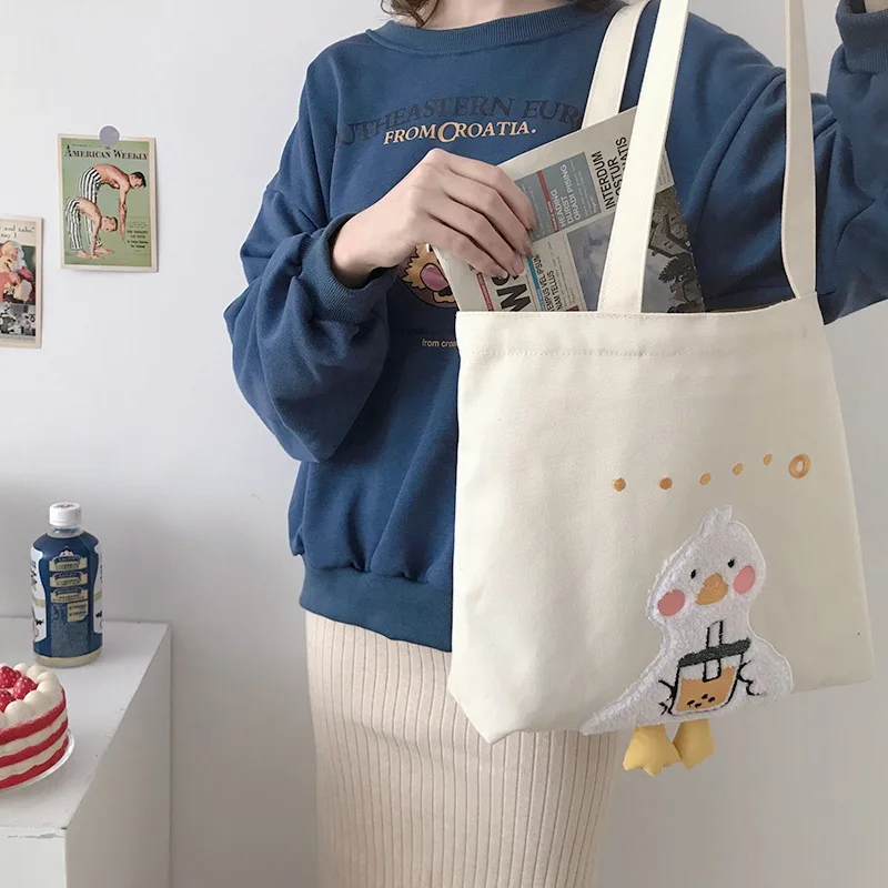 Tas Bahu Kanvas Wanita Desain  - Interior Design School ulasan dan harga