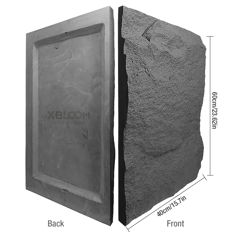 Kotak 3D tekstur batu 60x40cm, - Wall Panel 3D Texture ulasan dan harga