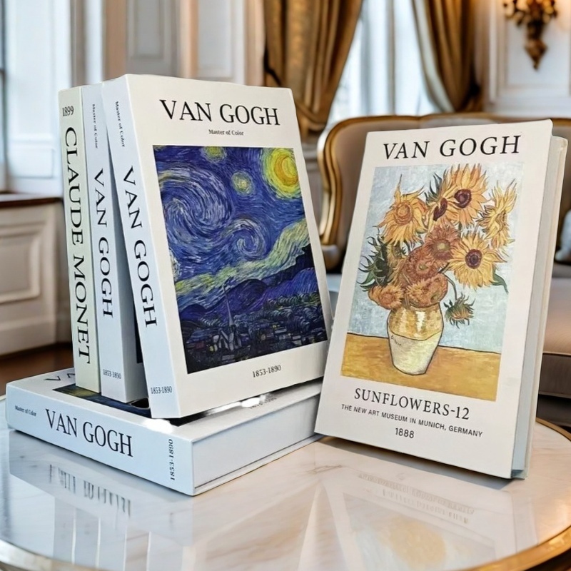 Van Gogh abstrak buku palsu me - Interior Design Handbook ulasan dan harga