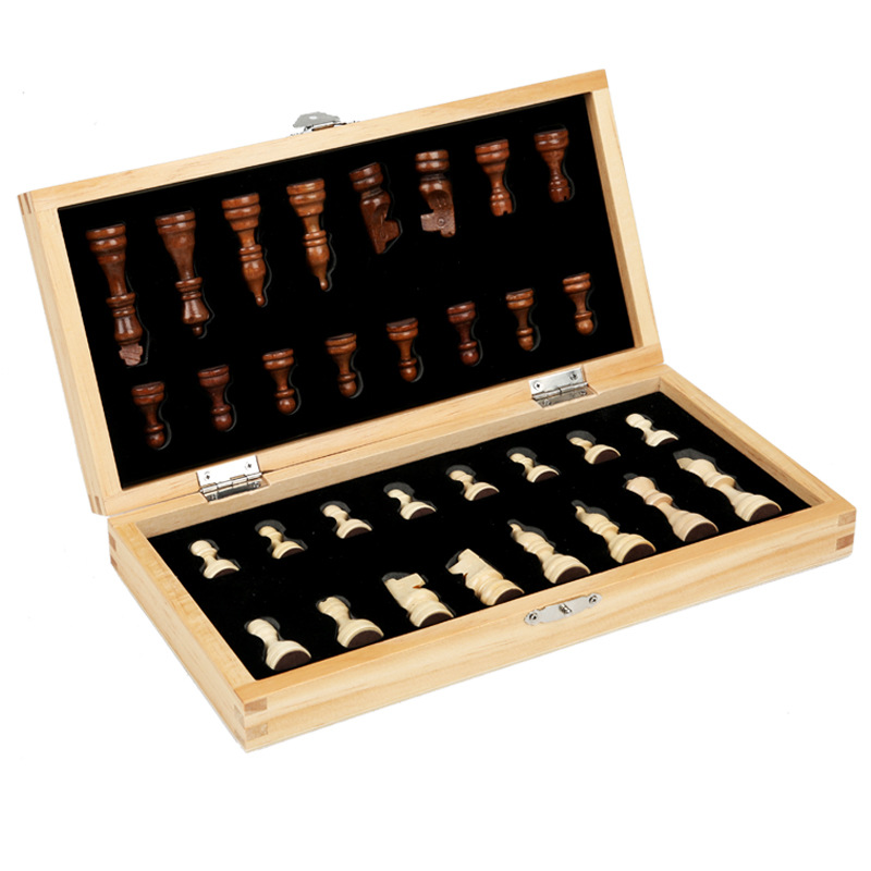 Set Catur lipat kayu magnetik, - Interior Design Handbook ulasan dan harga